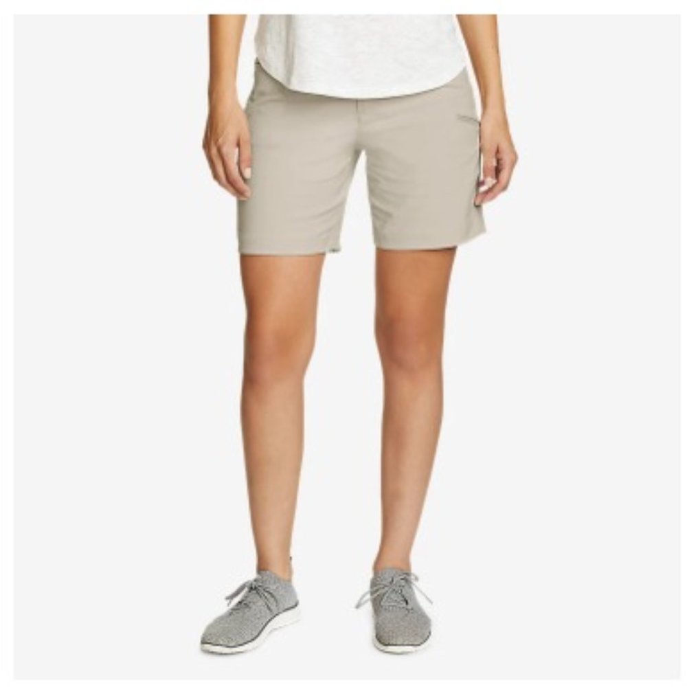 Eddie Bauer Women's Khaki Rainier Shorts